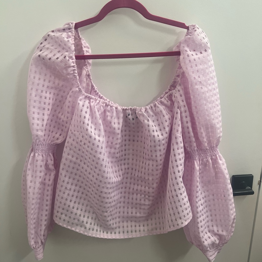 Purple top ELOQUII